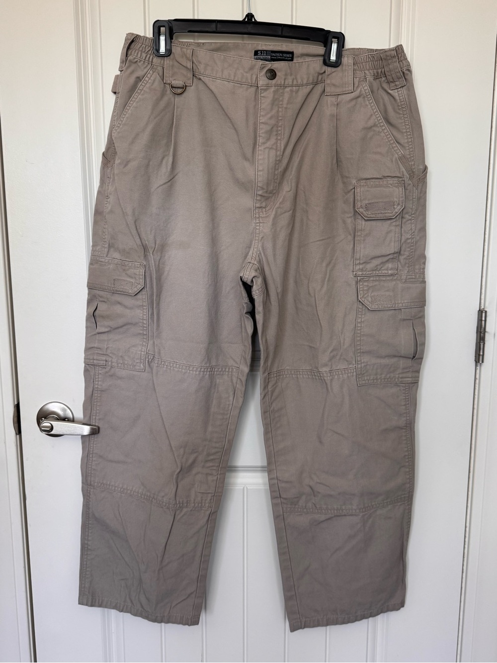 5.11 Tactical Series Cargo Pants Tan Khaki 38x32 Cotton Utility